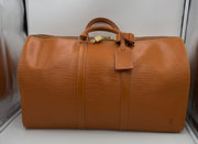 Louis Vuitton LOUIS VUITTON KEEPALL 50 in Brown EPI Leather Handbag