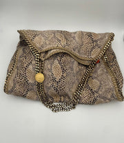 Stella McCartney STELLA MCCARTNEY Falabella Grande Vegan Reptile Skin Handbag