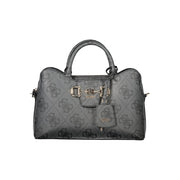 Guess Jeans "Black Polyurethane Women Handbag"