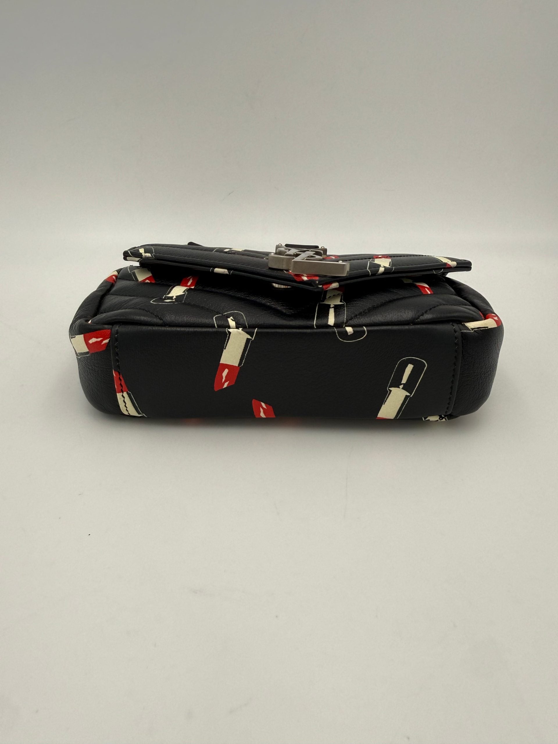 Saint Laurent SAINT LAURENT MINI COLLEGE Lip Stick Handbag