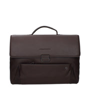 Piquadro Borsa da Lavoro/Messenger in Pelle Marrone OUTCA4254S94TM