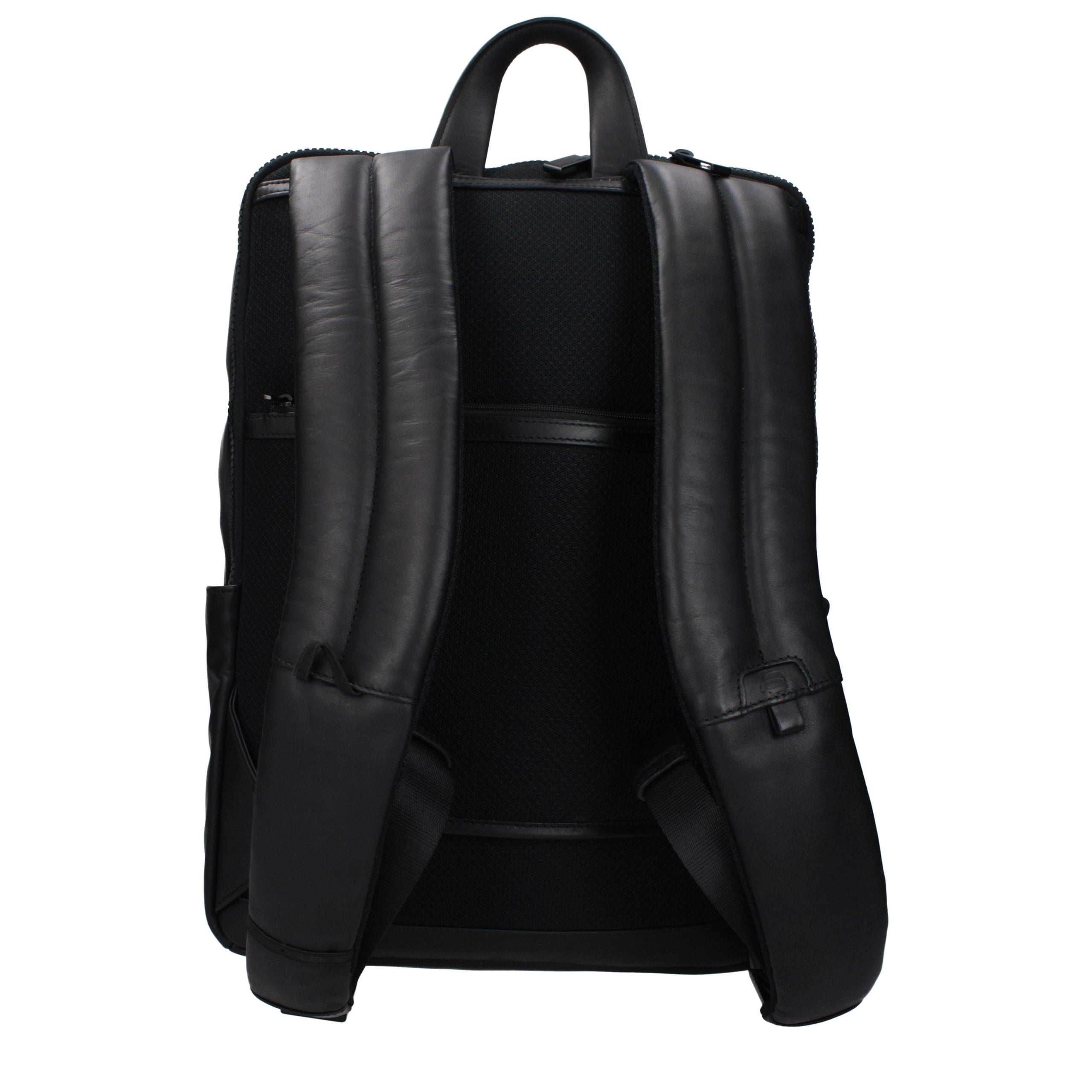 Piquadro Zaino Porta PC in Pelle Nera CA5988S123N (Connequ)