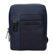 Piquadro Borsa a Tracolla in Pelle Blu CA3084S123BLU