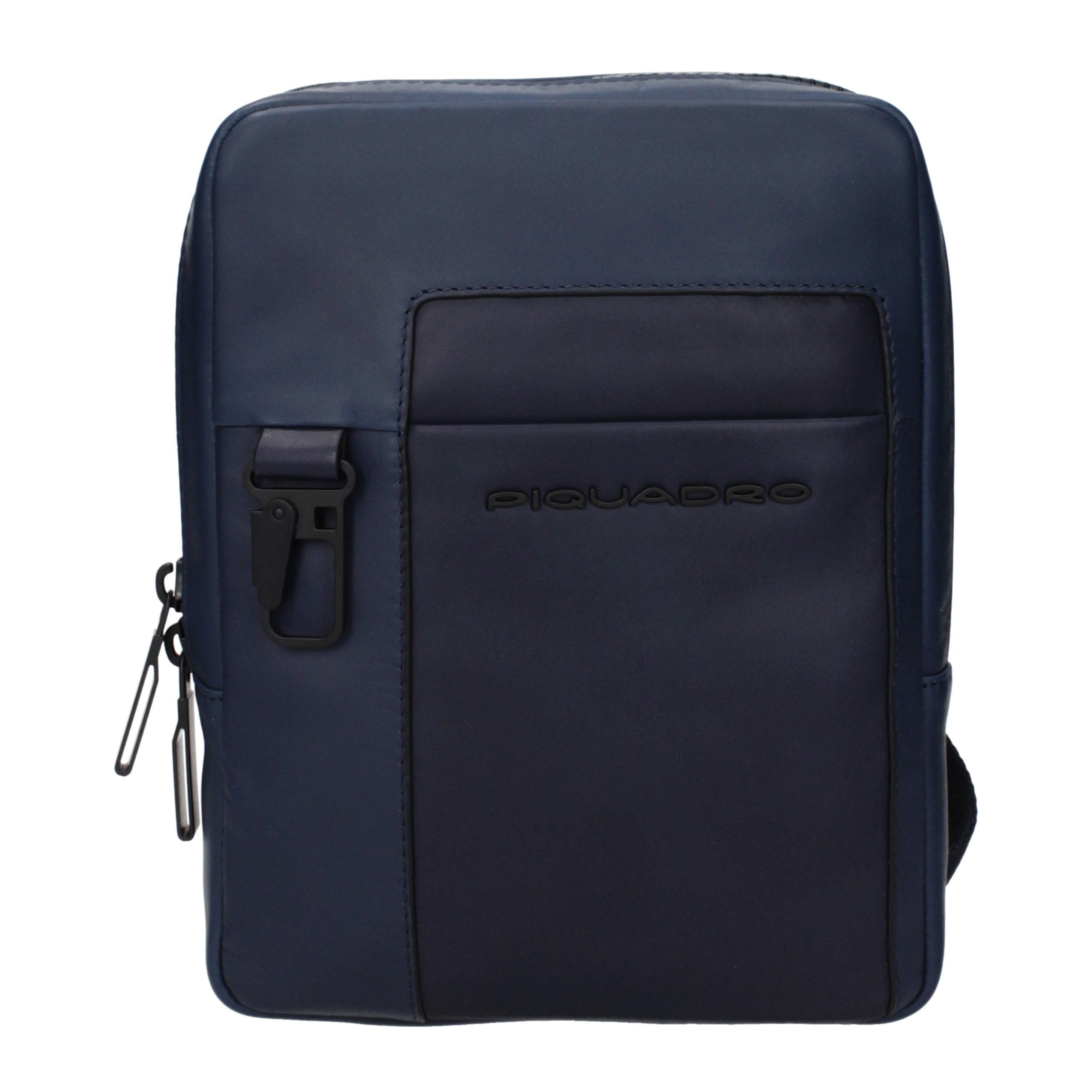 Piquadro Borsa a Tracolla in Pelle Blu CA3084S123BLU