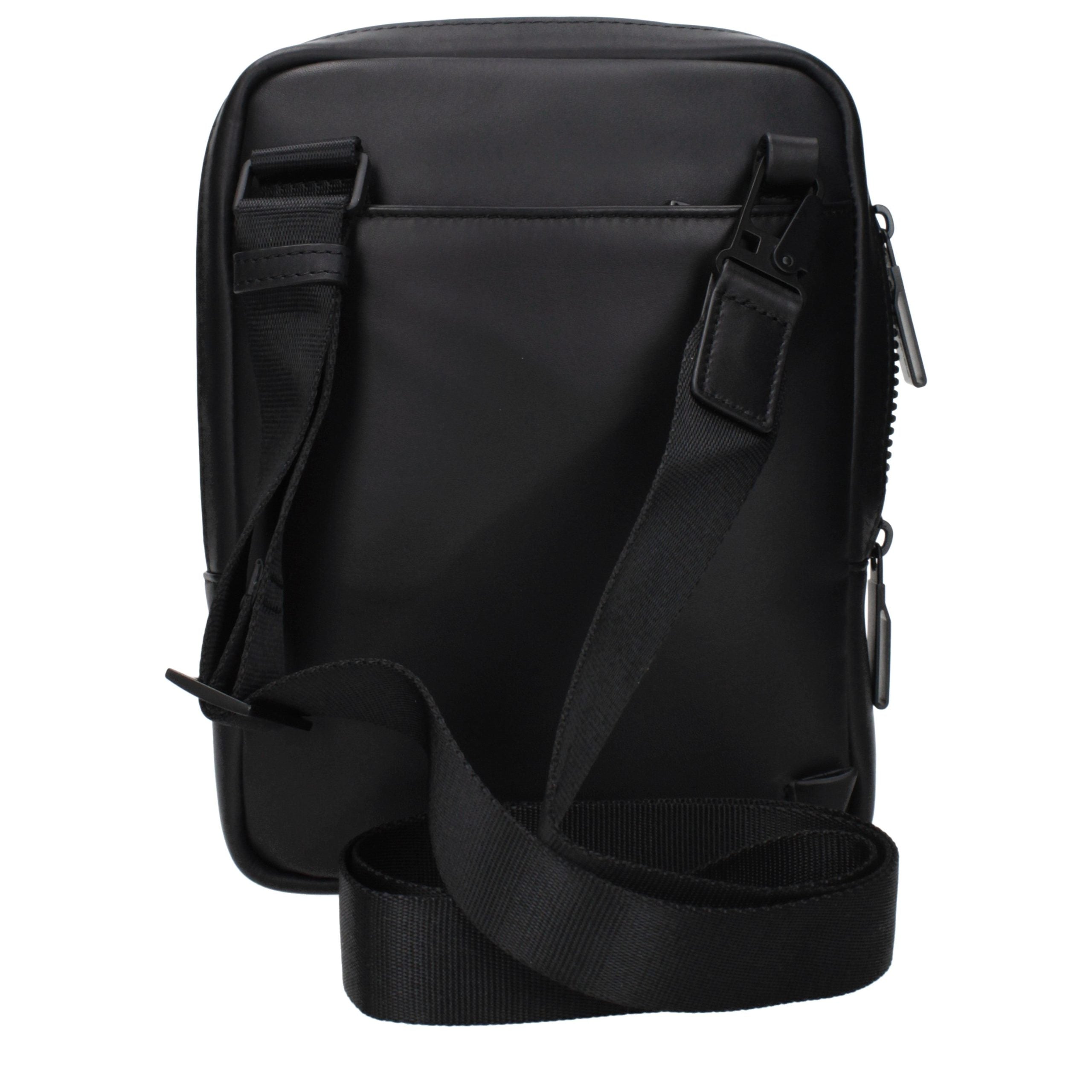 Piquadro Borsa a Tracolla in Pelle Nera CA3084S123N
