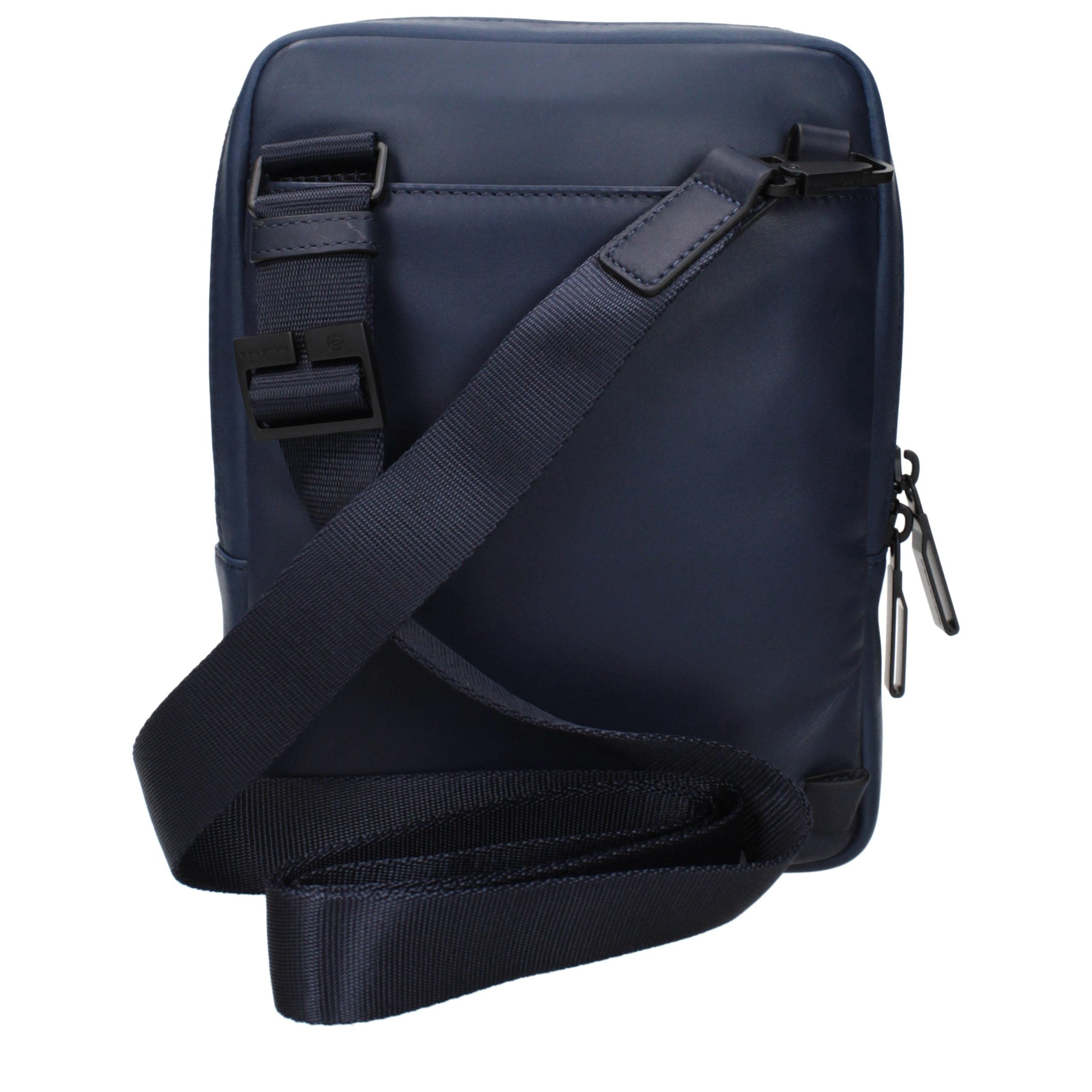 Piquadro Borsa a Tracolla in Pelle Blu CA3084S123BLU
