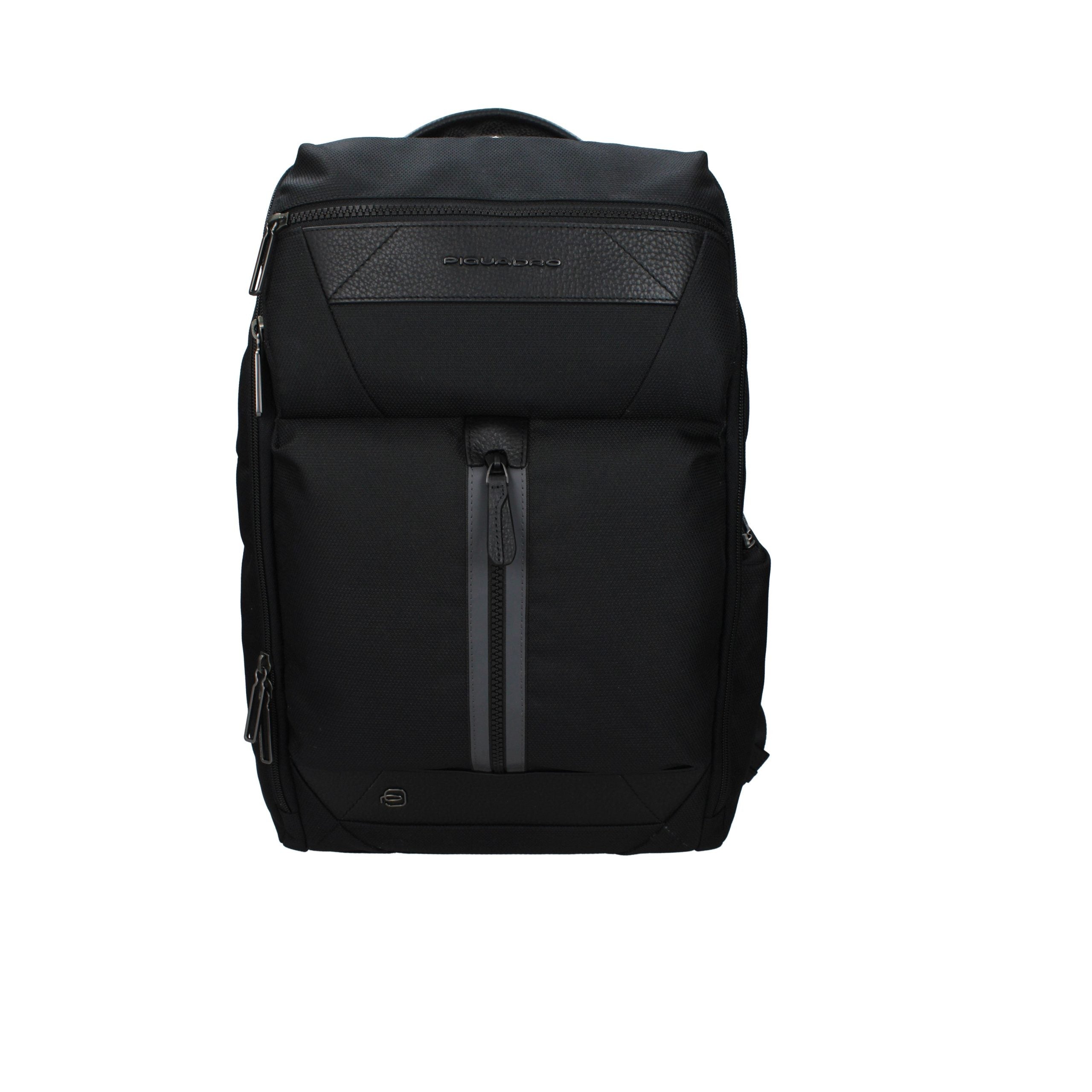 Piquadro Zaino Porta PC in Tessuto Nero CA5524W109N (2)