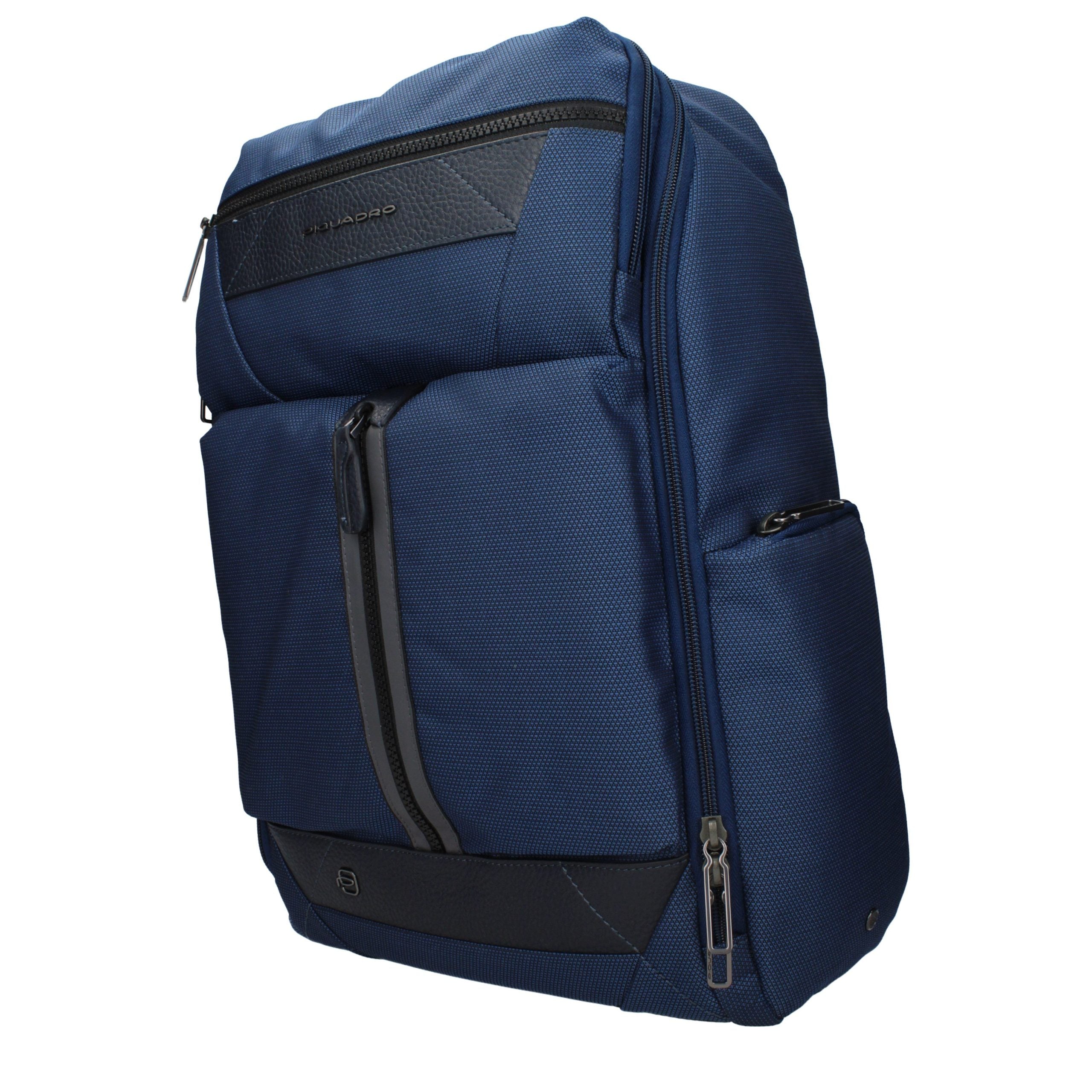 Piquadro Zaino Porta PC in Tessuto Blu CA5524W109BLU