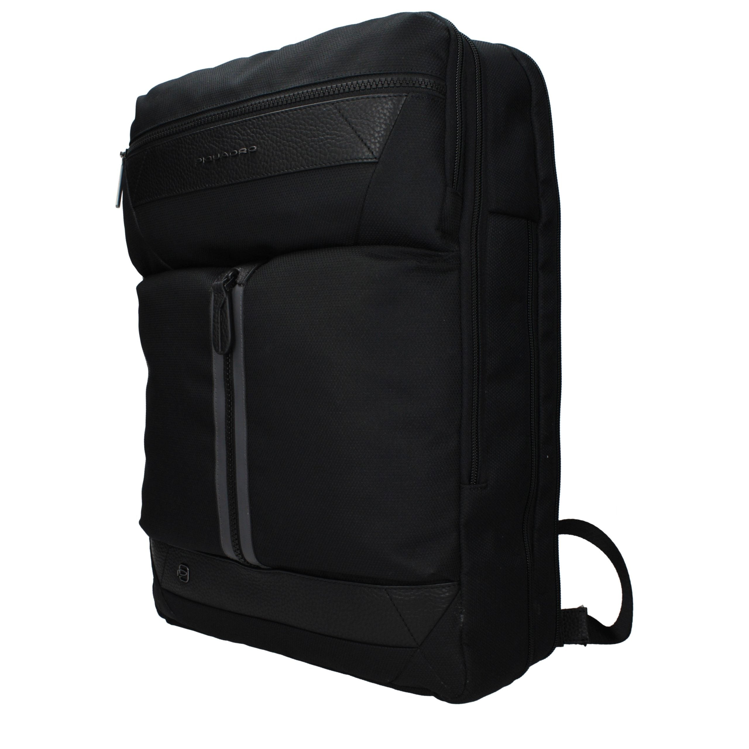 Piquadro Zaino Porta PC in Tessuto Nero CA5525W109N