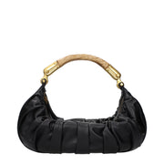 Balmain Black Leather Handbag