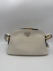 Prada PRADA Bauletto BOWLING in Leather Handbag