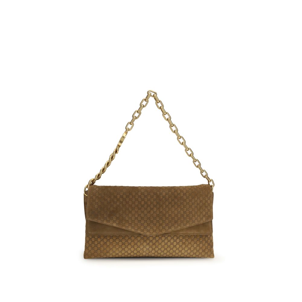 Borsa Gucci 857362AAF0P2118 Incrocio GG Tondo in Pelle Scamosciata