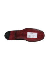 Dolce & Gabbana Black Calfskin Leather Derby Men Dress Shoes