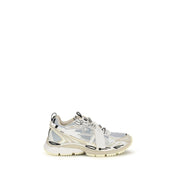 Off-White Multicolor Polyethylene Athletic Sneakers