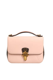 Louis Vuitton Pink Vernis and Monogram Canvas Cherrywood BB Shoulder Bag