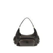 Miu Miu Brown Calf Leather Bos Taurus Shoulder Bag