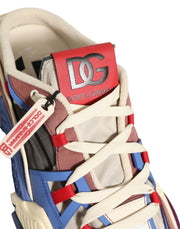 Dolce & Gabbana Multicolor Low Top Airmaster Sneakers Shoes