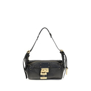 Chloé Black Calf Leather Bos Taurus Shoulder Bag