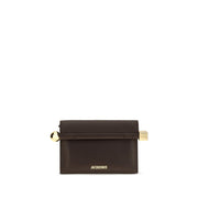 Jacquemus Brown Lamb Ovis Aries Shoulder Bag