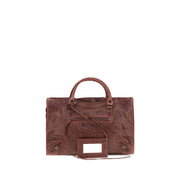 Balenciaga Bordeaux Lamb Ovis Aries Handbag