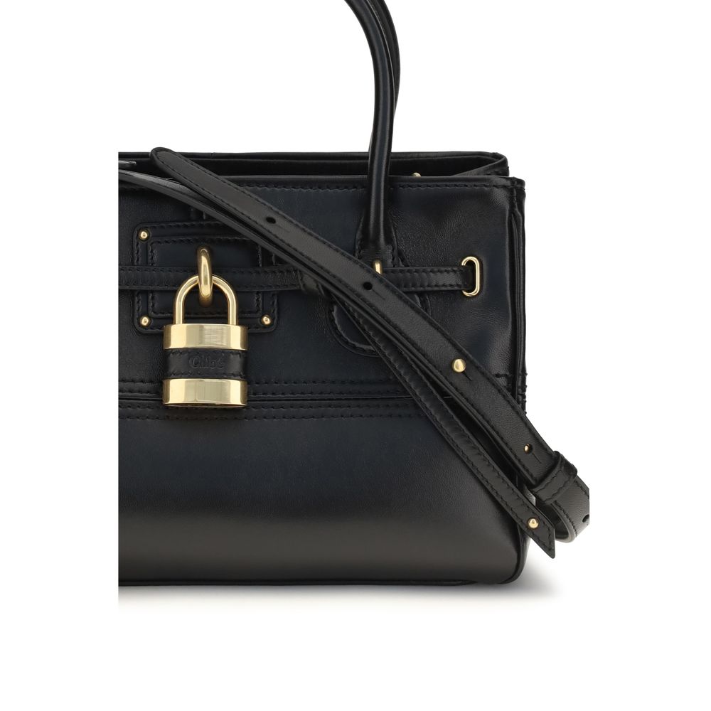Chloé Black Calf Leather Bos Taurus Handbag