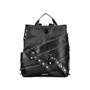 Desigual Black Polyurethane Women's Backpack