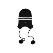 Tommy Hilfiger Jeans Black and White Recycled Wool Cap (Baseball Hat)