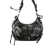 Desigual Black Polyurethane Women's Bag with Adjustable Strap