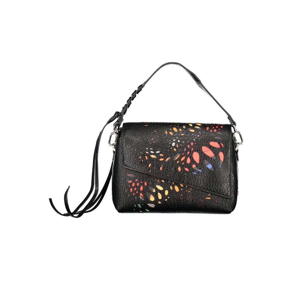 Borsa da donna Desigual in poliuretano nera