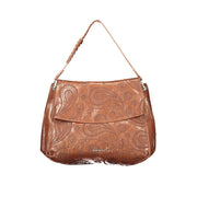 Borsa da donna Desigual in poliuretano marrone
