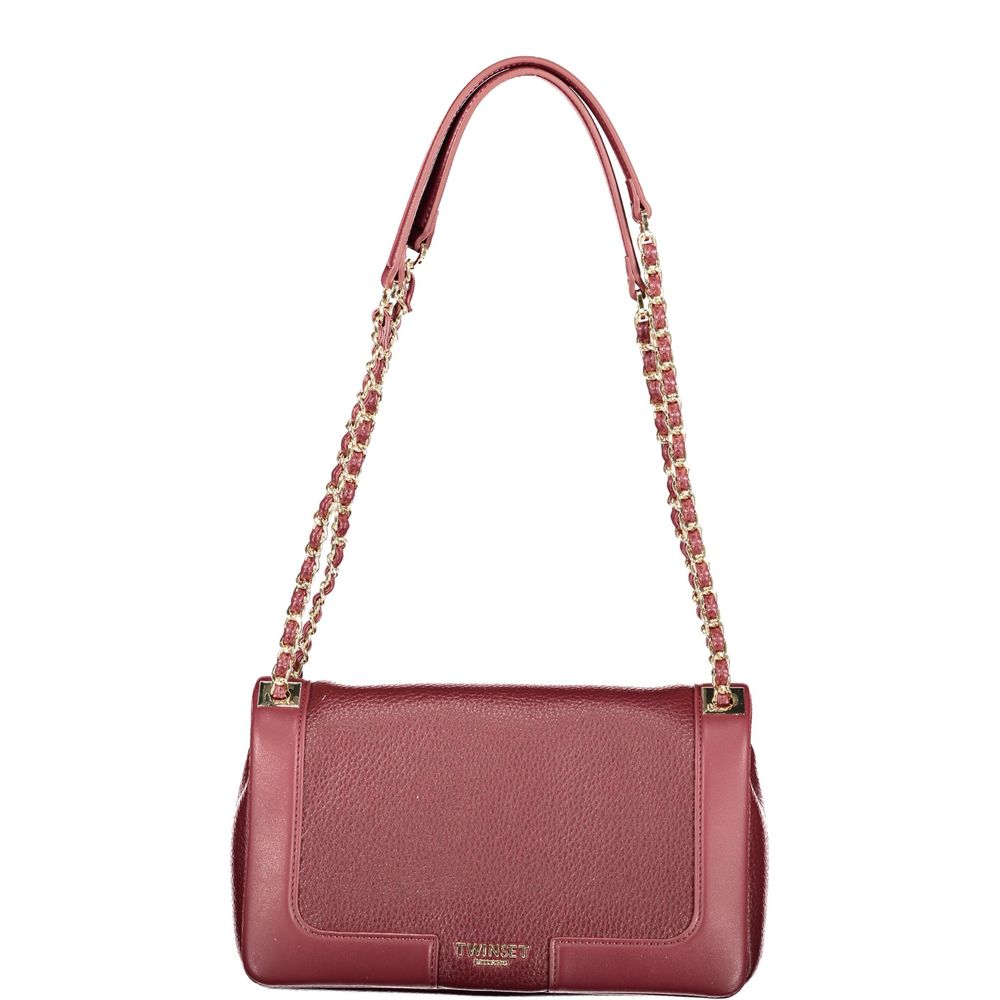 Borsa da donna Twinset rossa in poliuretano