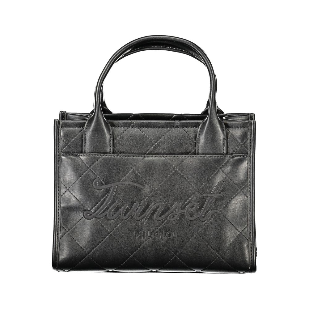 Borsa da donna Twinset in poliuretano nero