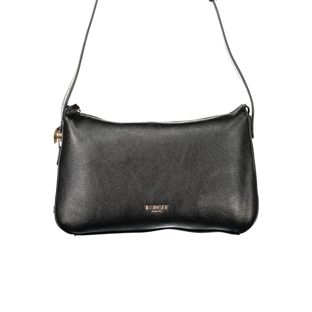 Borsa da donna Twinset in poliuretano nero