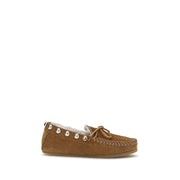 Isabel Marant Brown Calf Leather Bos Taurus Loafer