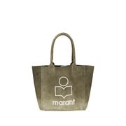 Isabel Marant Two-Tone Cotton Shoulder Bag