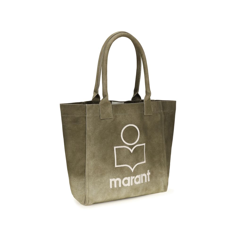 Isabel Marant Two-Tone Cotton Shoulder Bag