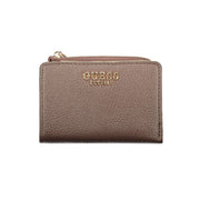 Guess Jeans Brown Leather Woman Wallet