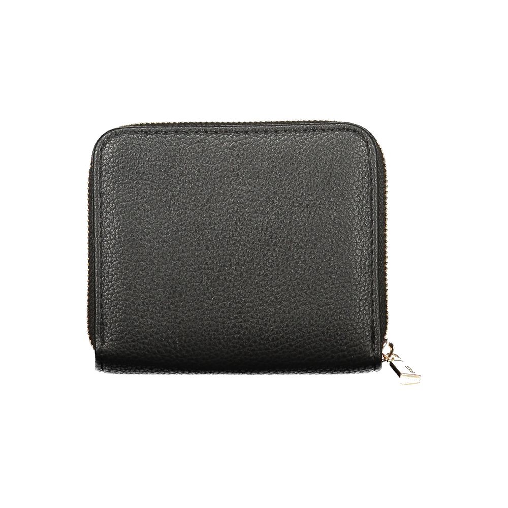 Portafoglio da donna Guess in poliuretano nero