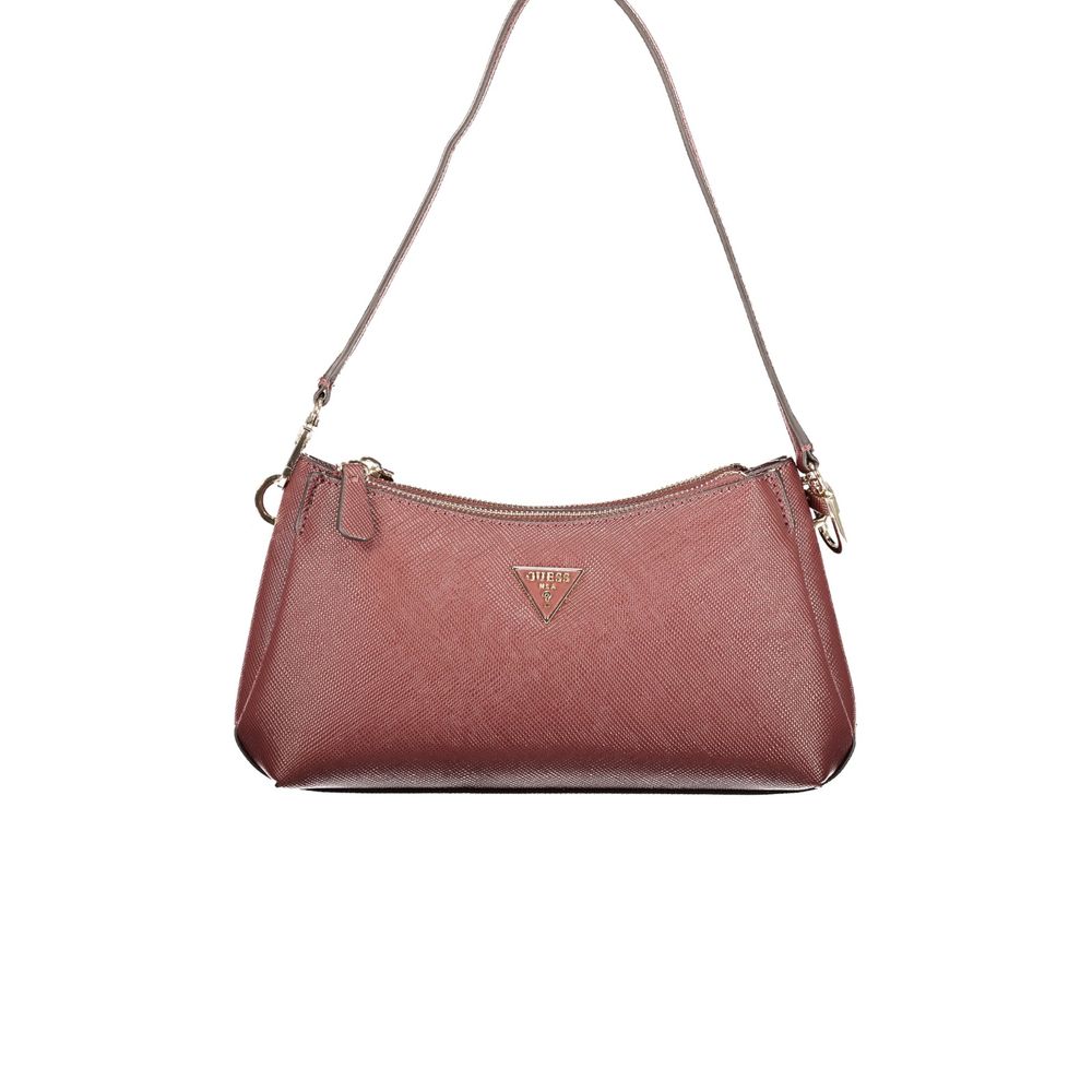 Borsa da donna Guess Jeans in poliuretano marrone