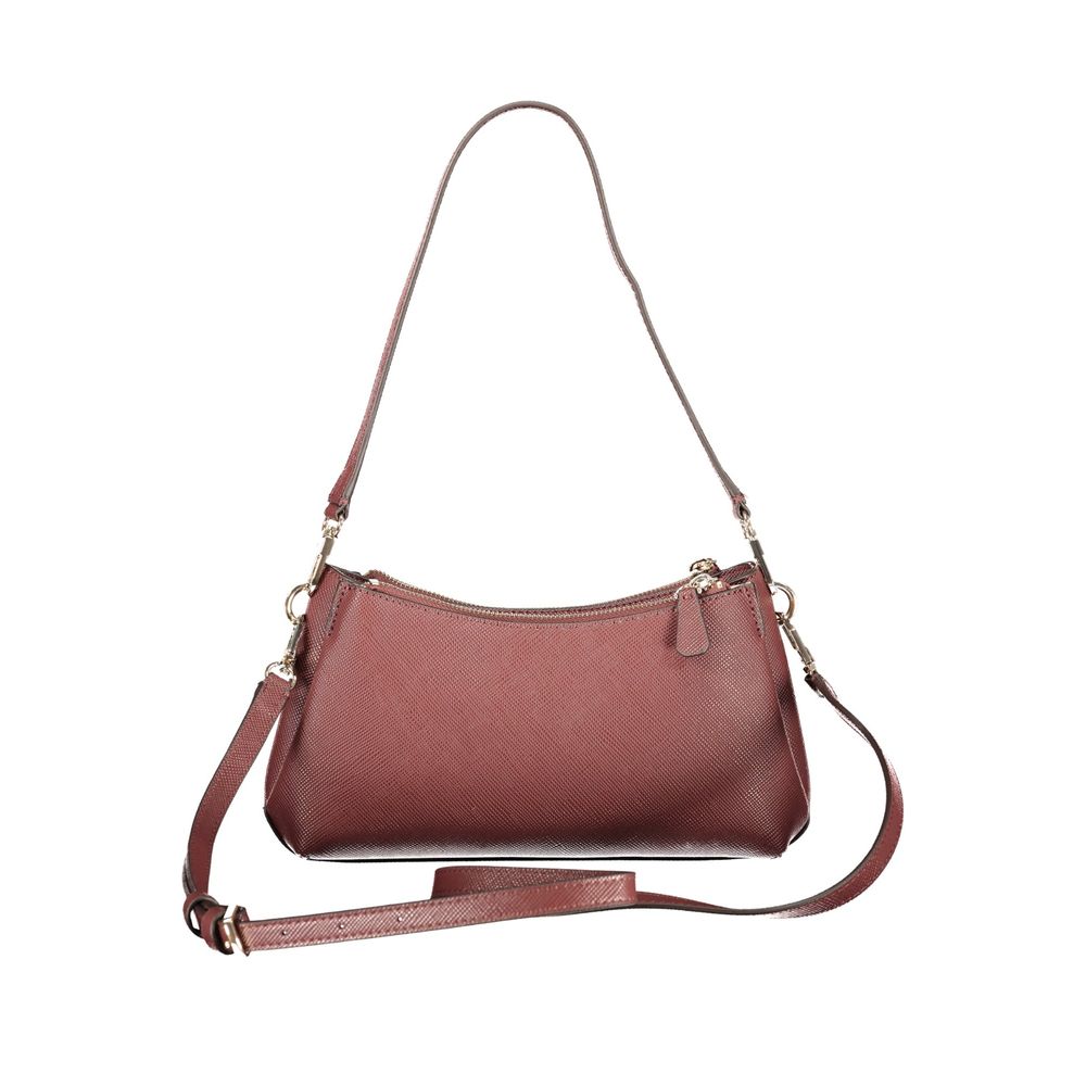 Borsa da donna Guess Jeans in poliuretano marrone