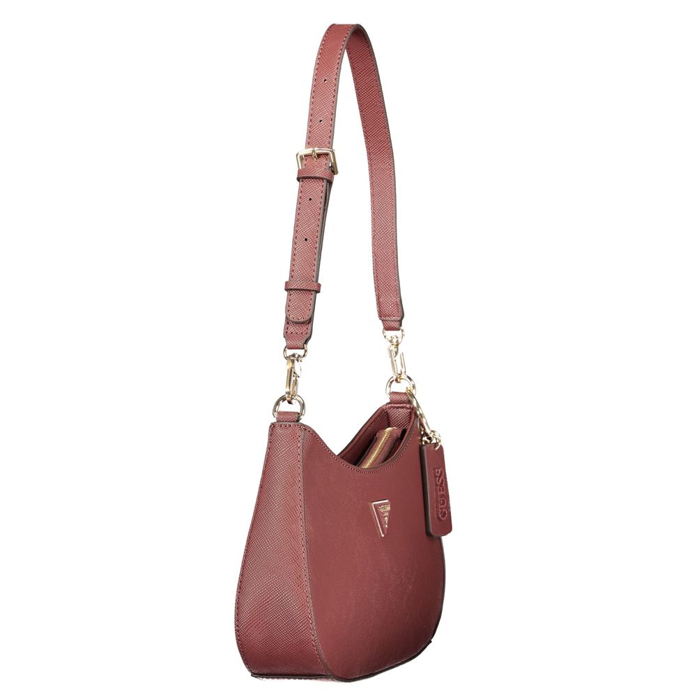 Borsa da donna Guess Jeans in poliuretano marrone
