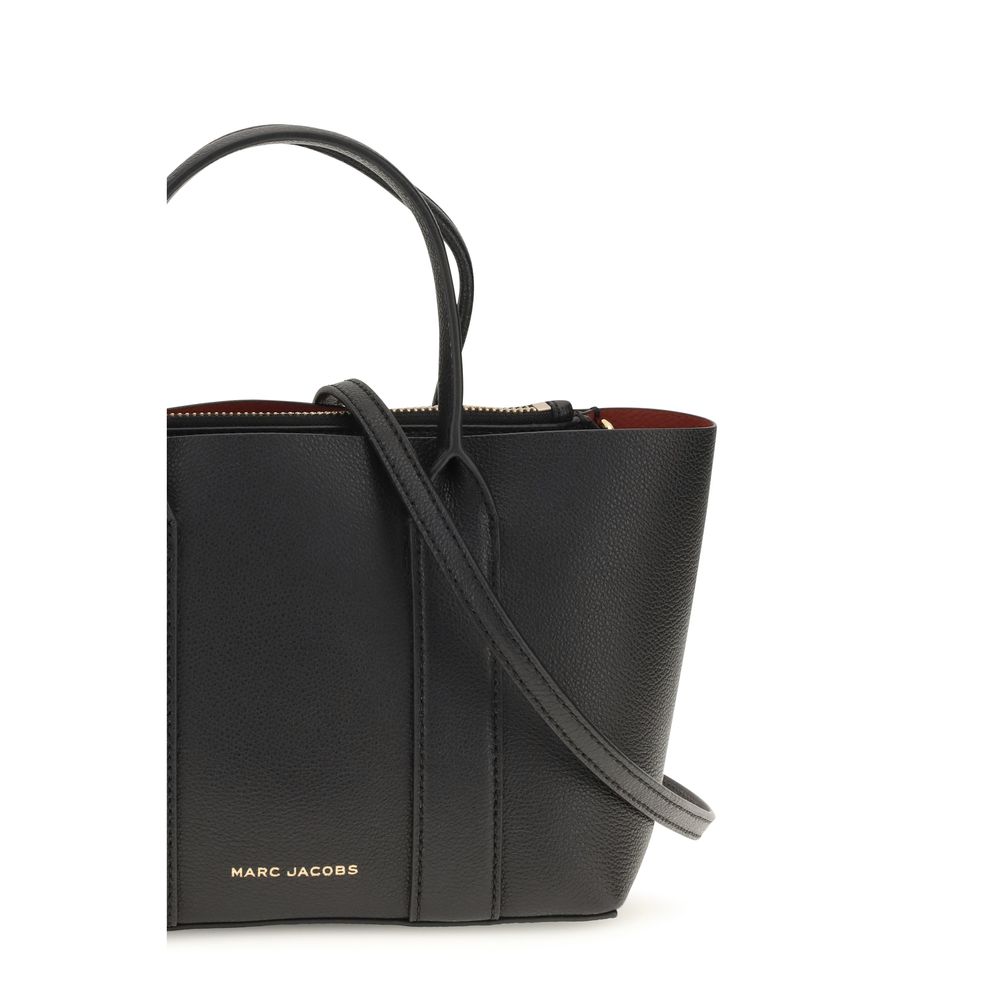 Marc Jacobs Black Bos Taurus Calf Leather Shoulder Bag
