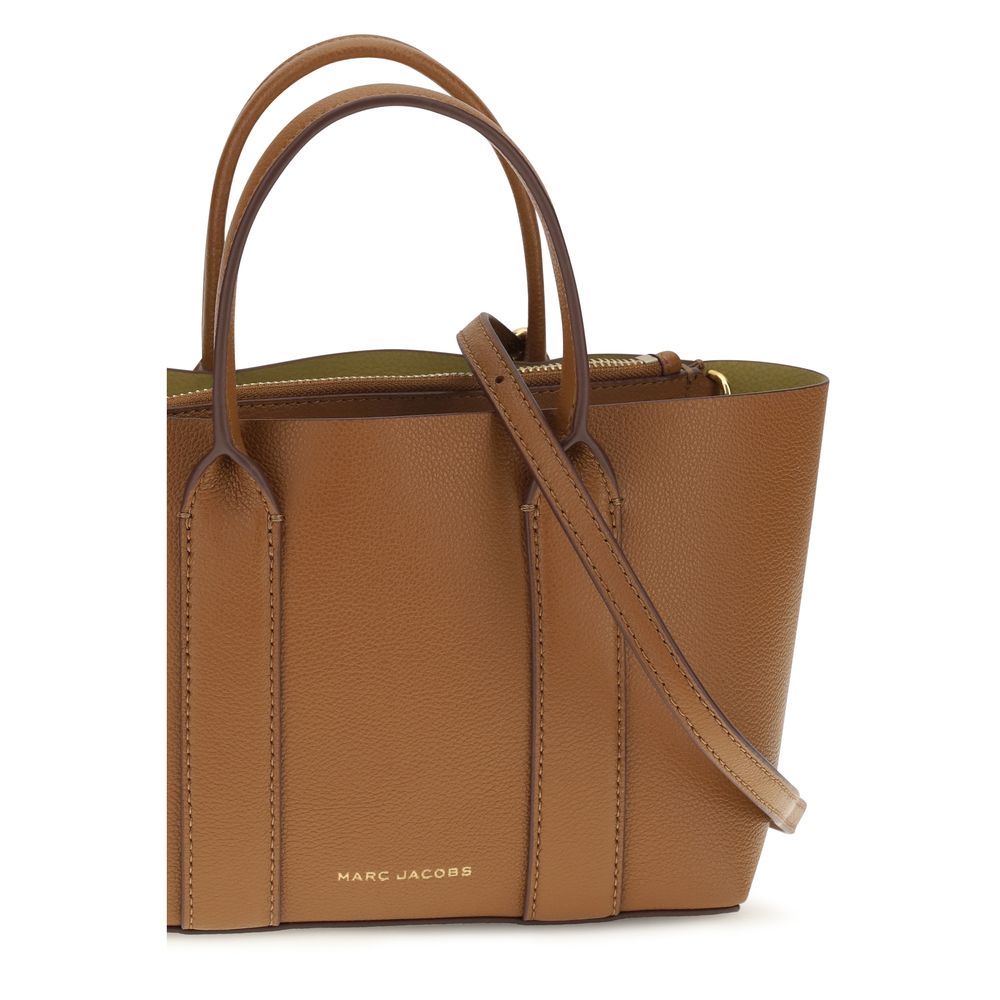 Marc Jacobs Brown Bos Taurus Calf Leather Shoulder Bag