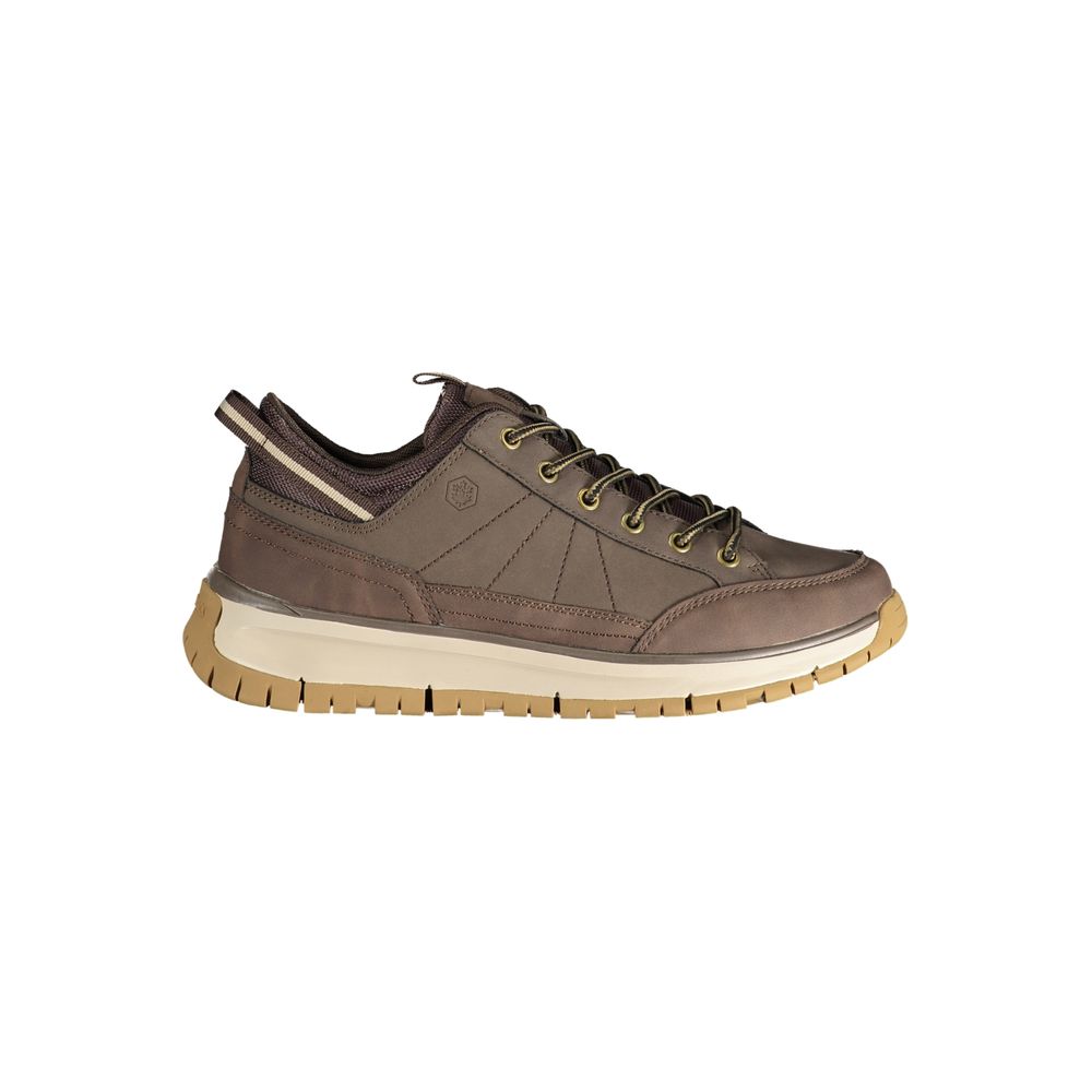Scarpe da ginnastica da uomo Lumberjack in poliuretano marrone