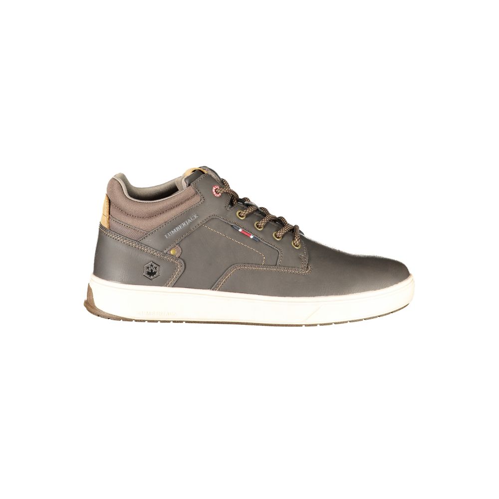 Scarpe da ginnastica da uomo Lumberjack in poliuretano marrone