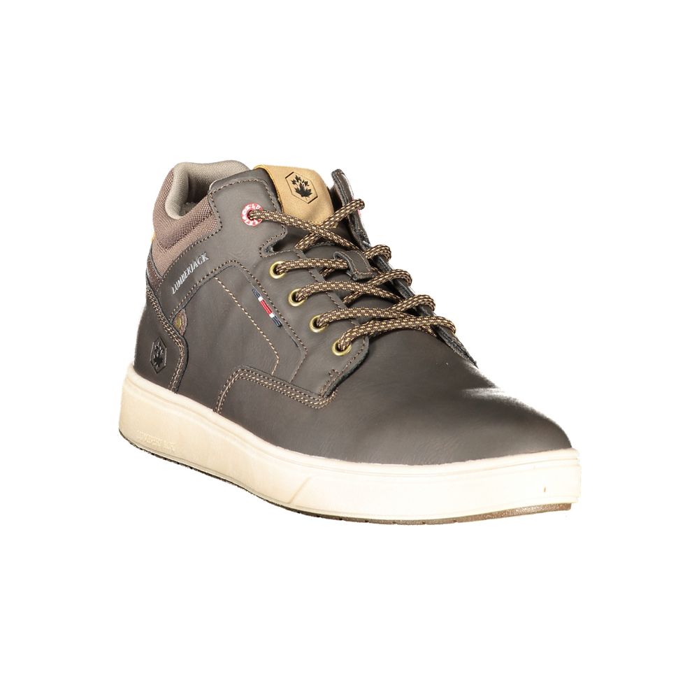 Scarpe da ginnastica da uomo Lumberjack in poliuretano marrone