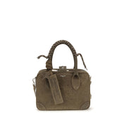 Golden Goose Brown Calf Leather Bos Taurus Handbag