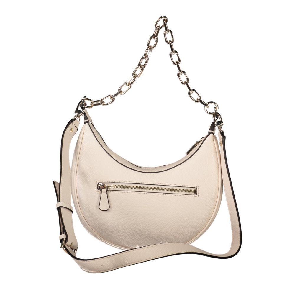 Guess Jeans Pink Polyurethane Women's Shoulder Bag