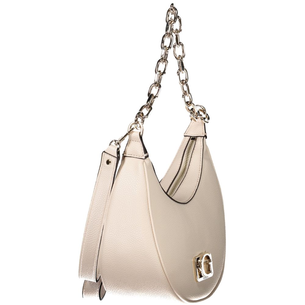 Guess Jeans Pink Polyurethane Women's Shoulder Bag