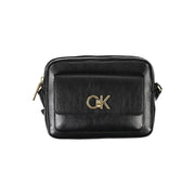 Calvin Klein Black Recycled Polyester Women's Handbag